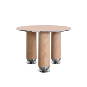 MH-T163 wood + silver point Roket Table (주문제작)